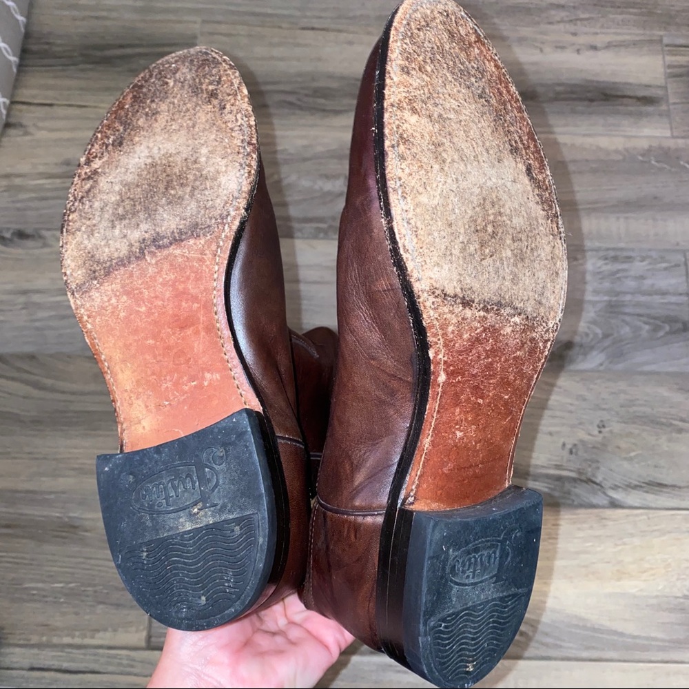 Justin Boots Deerlite Roper Western Boot Men's 7.5 - Picture 7 of 7
